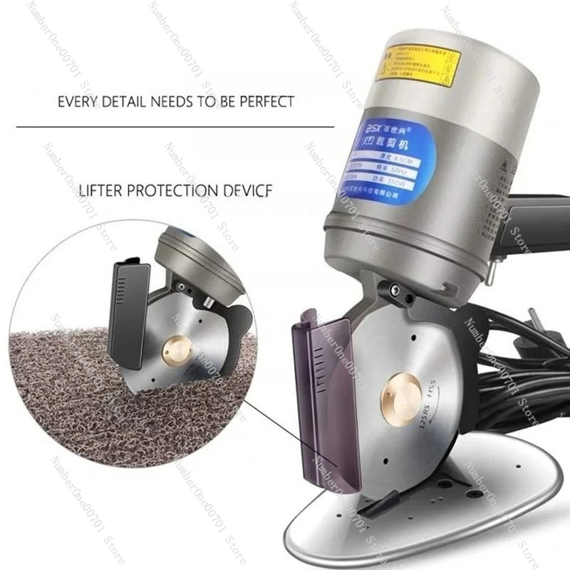 Round Knife Leatherwork - 350W Electric round Knife Cutting Machine