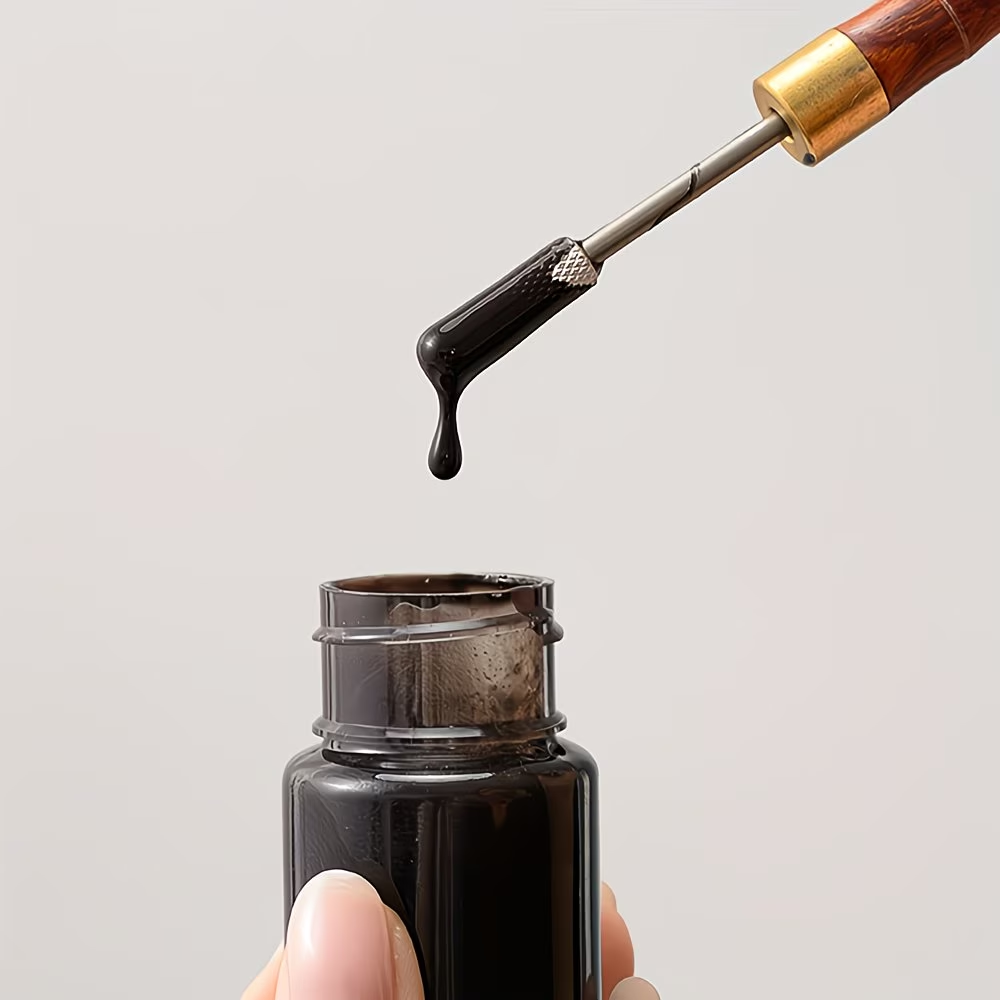 1pc Wooden Handle Stainless St - Leatherwork Roller recension och pris