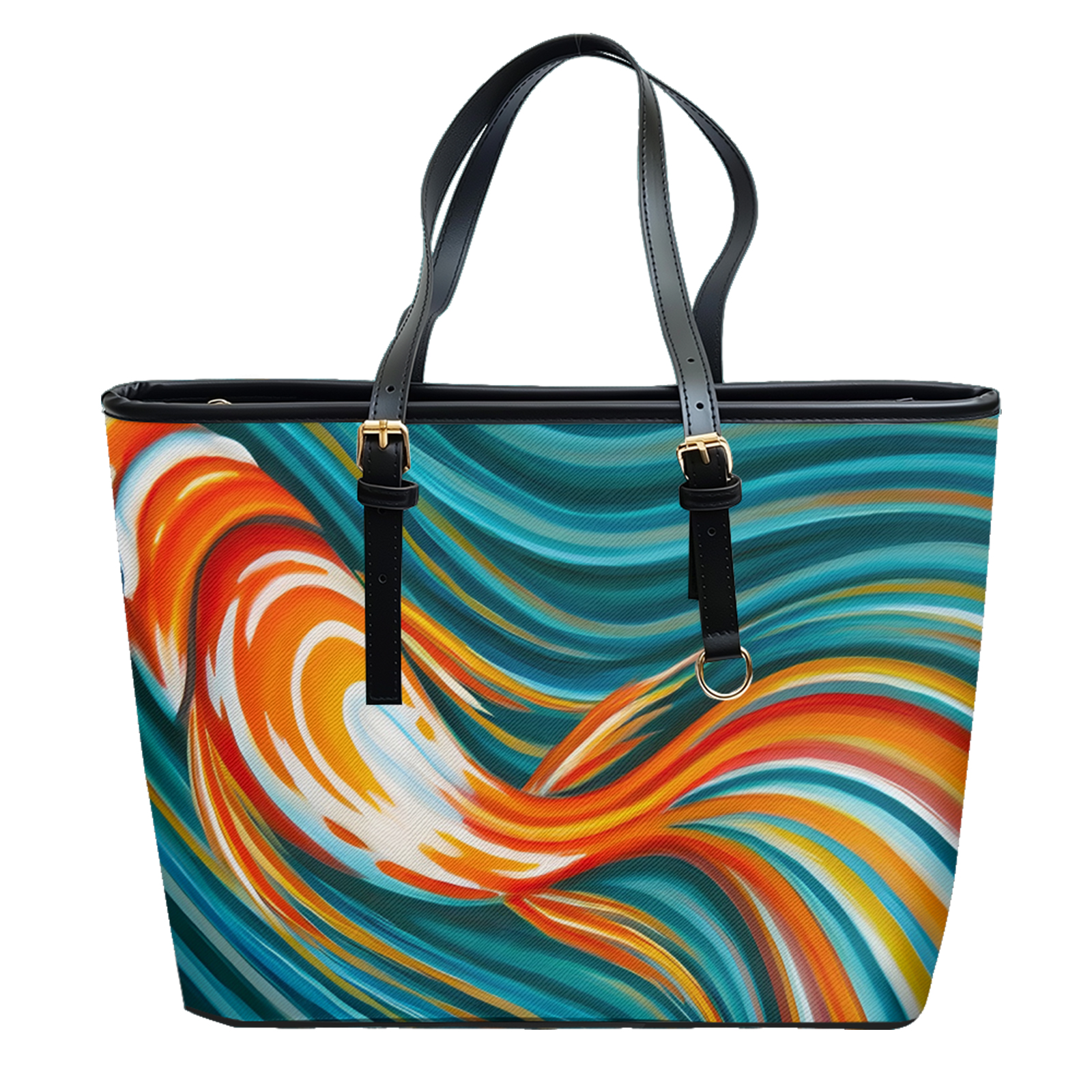 Fluid Art Wave Printed Oxford  - Leatherwork Art recension och pris