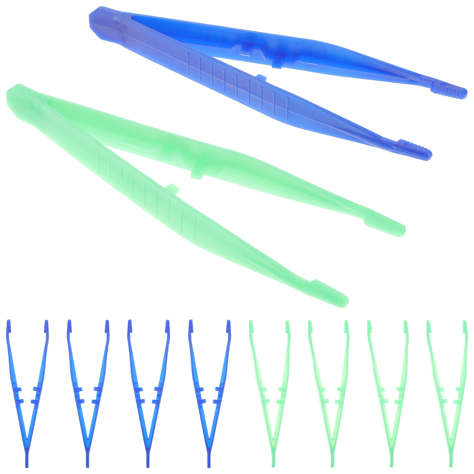 10Pcs Beads Tweezers Plastic F - Leatherwork Art recension och pris