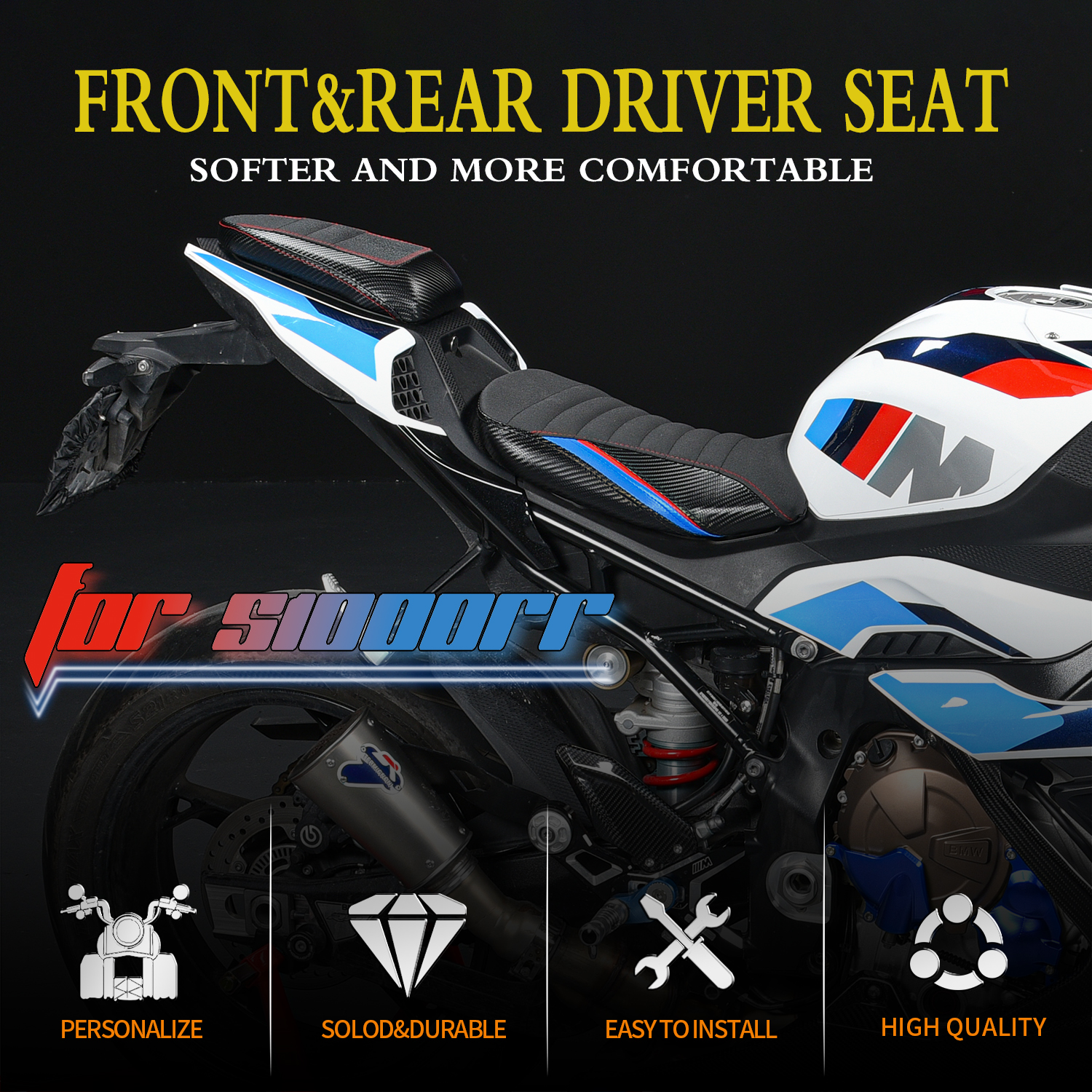 WOLFLINE For BMW S1000RR 2019- - Leather Workbench recension och pris