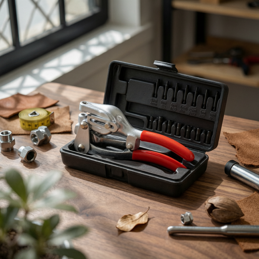 Hole Punch Plier Heavy Duty Pu - Leatherwork Or Leathercraft recension och pris