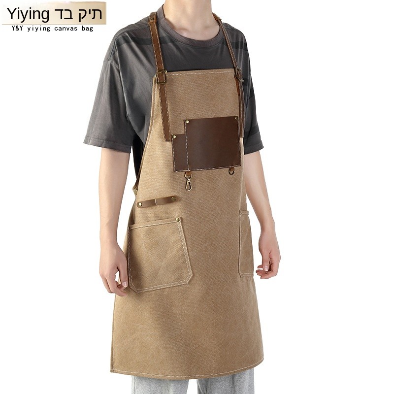 Fashionable Oil Wax Canvas Too - Leather Work Overalls recension och pris