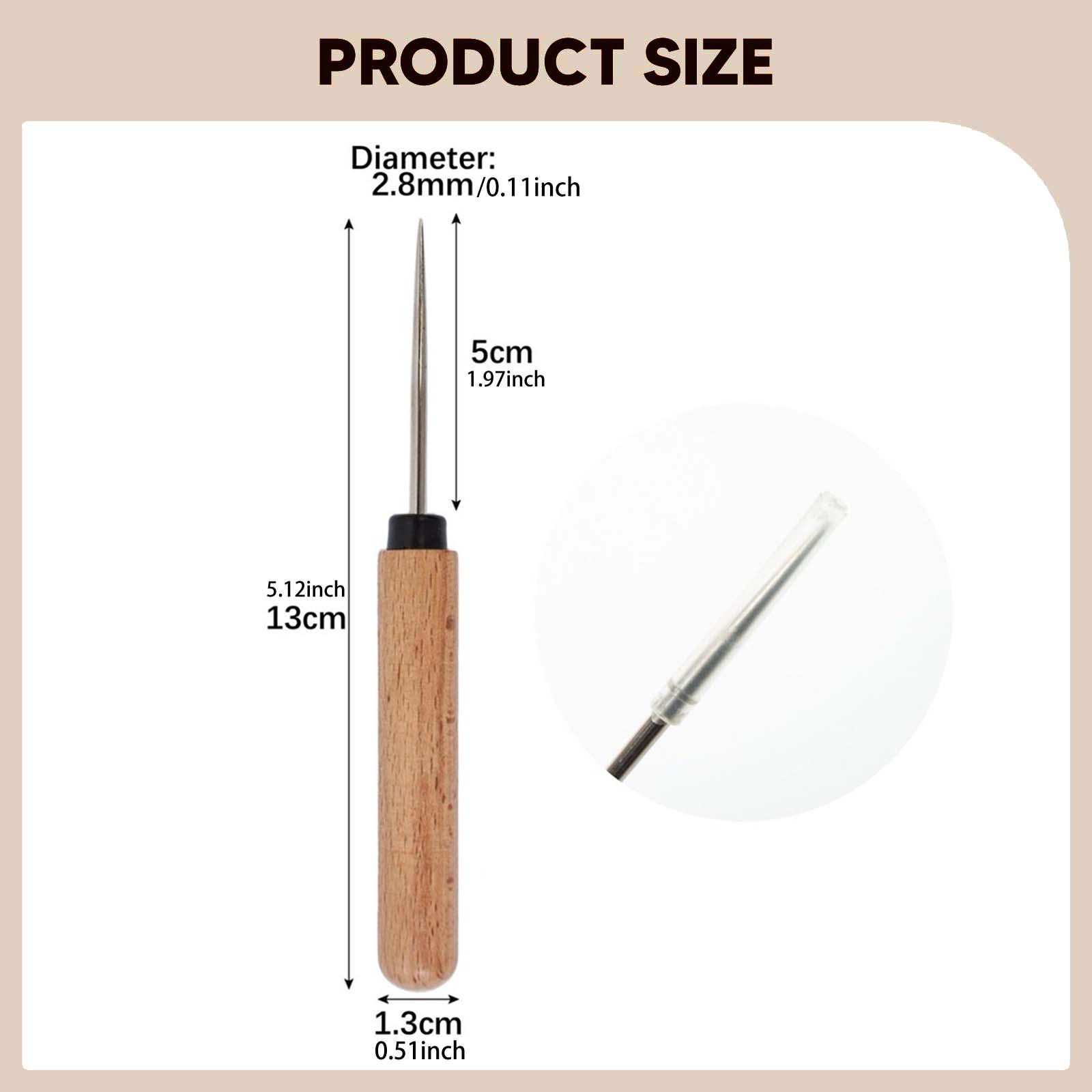 Hand Sewing Awl Tool Leatherwo - Leatherwork Kits For Beginners recension och pris
