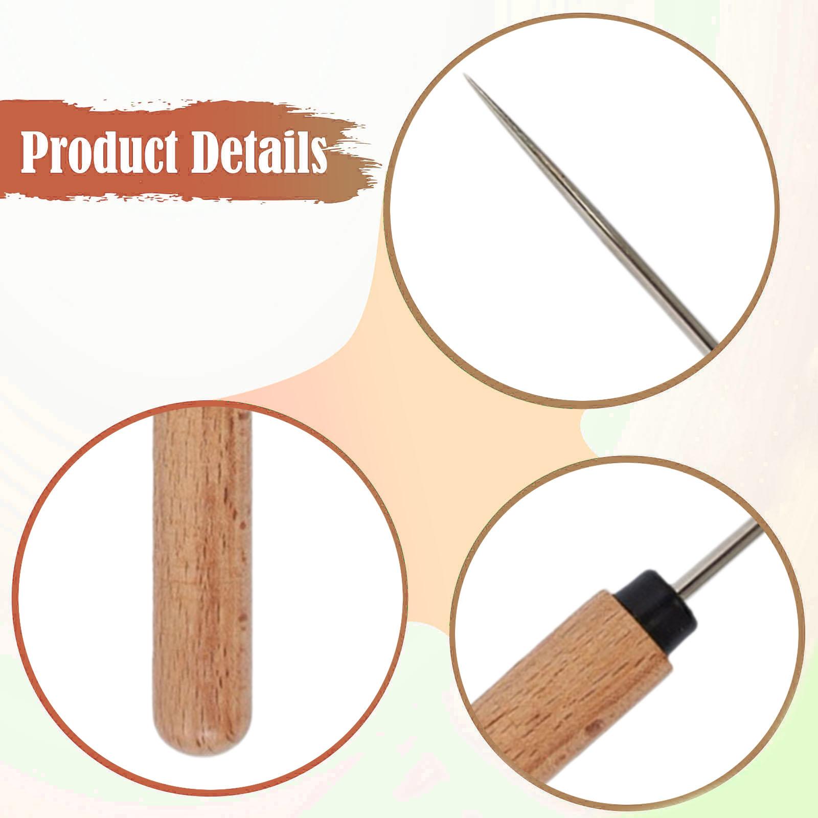 Hand Sewing Awl Tool Leatherwo - Leatherwork Kits For Beginners recension och pris