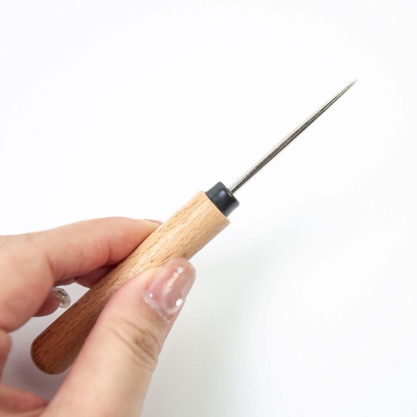 Hand Sewing Awl Tool Leatherwo - Leatherwork Kits For Beginners recension och pris