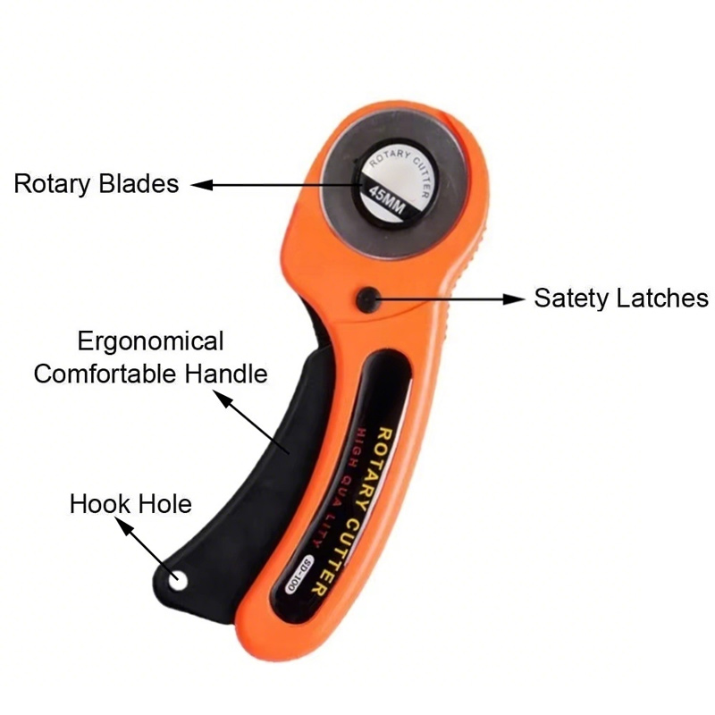 45MM Roller Wheel Knife Cloth  - Leatherwork Roller recension och pris