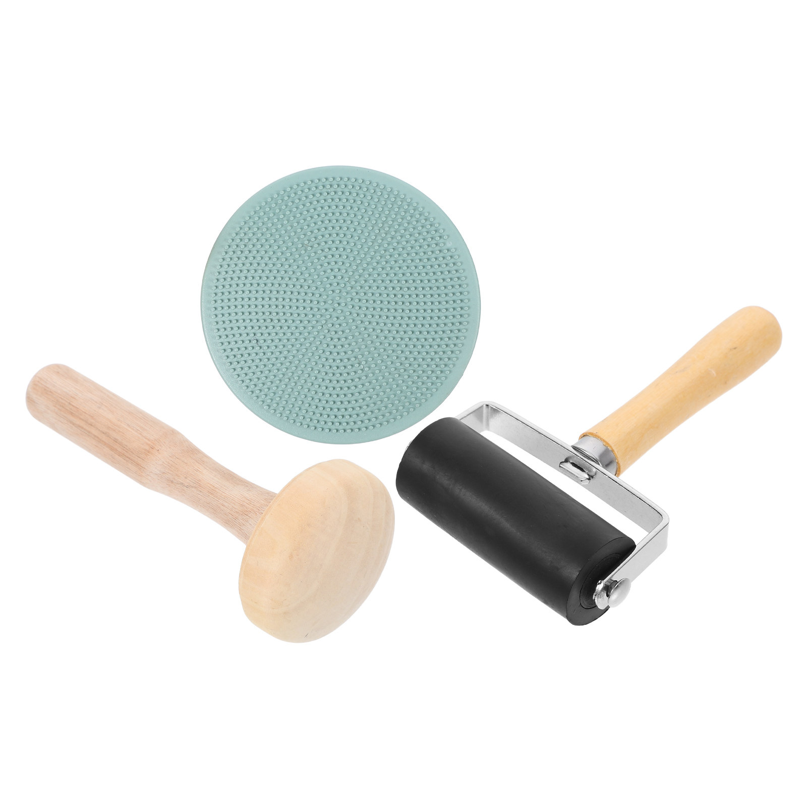 1Set Printmaking Roller Set wi - Leatherwork Art recension och pris