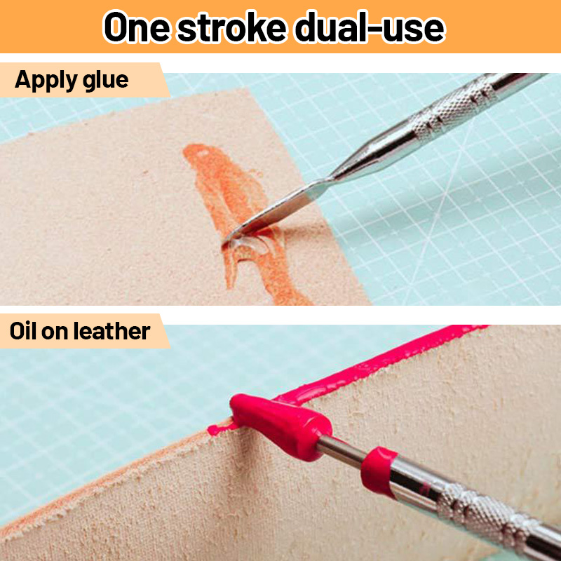 25mm DIY Leather Dual Double H - Leatherwork Roller recension och pris