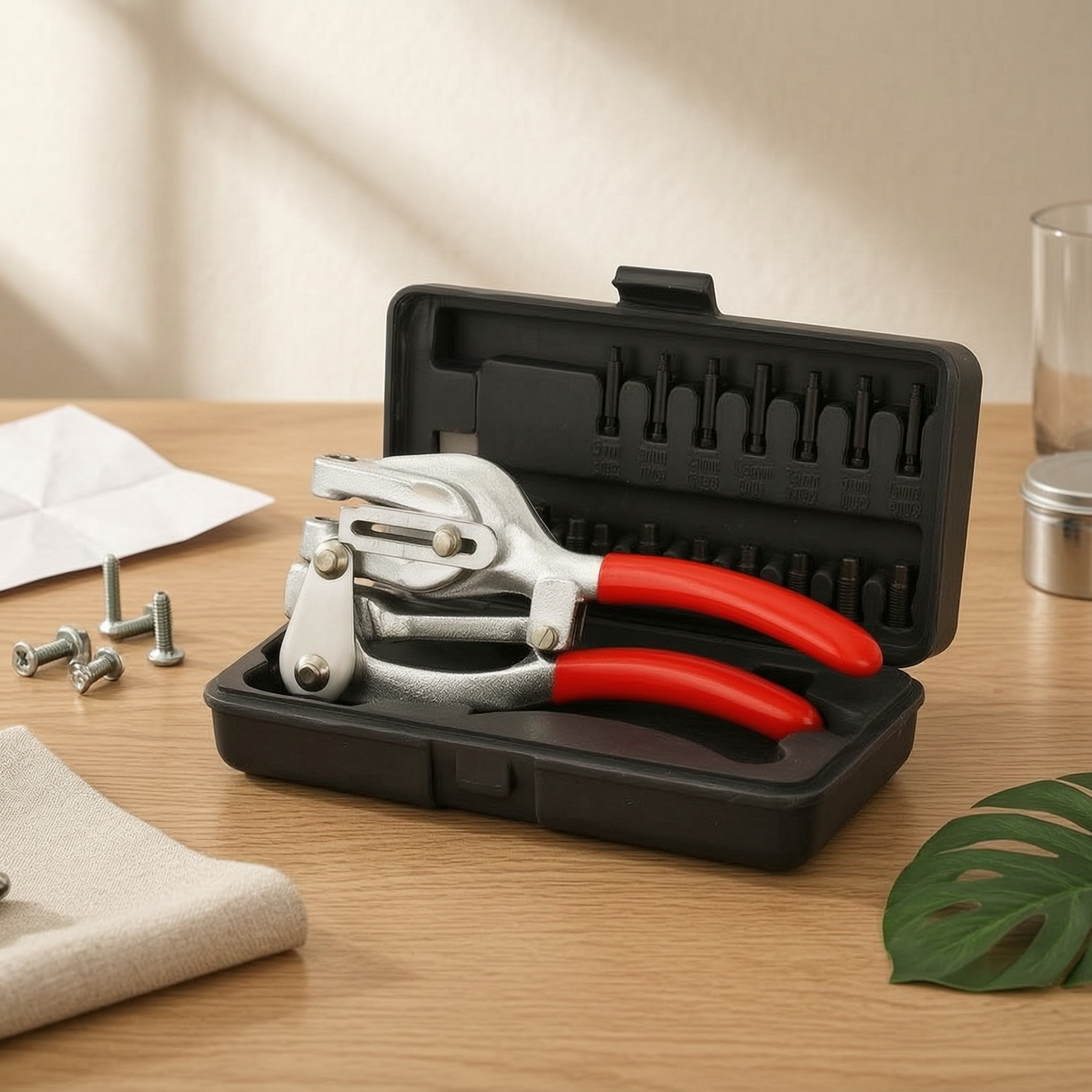 Hole Punch Plier Multi-Functio - Leatherwork Or Leathercraft recension och pris