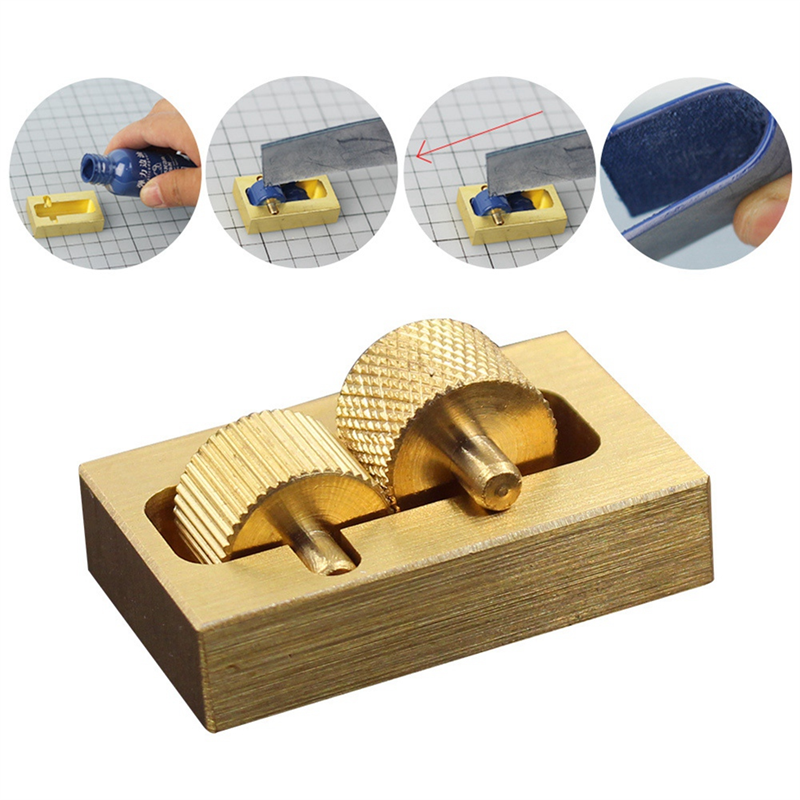 BHBD-Mini Edge Oil Box Leather - Leatherwork Roller recension och pris