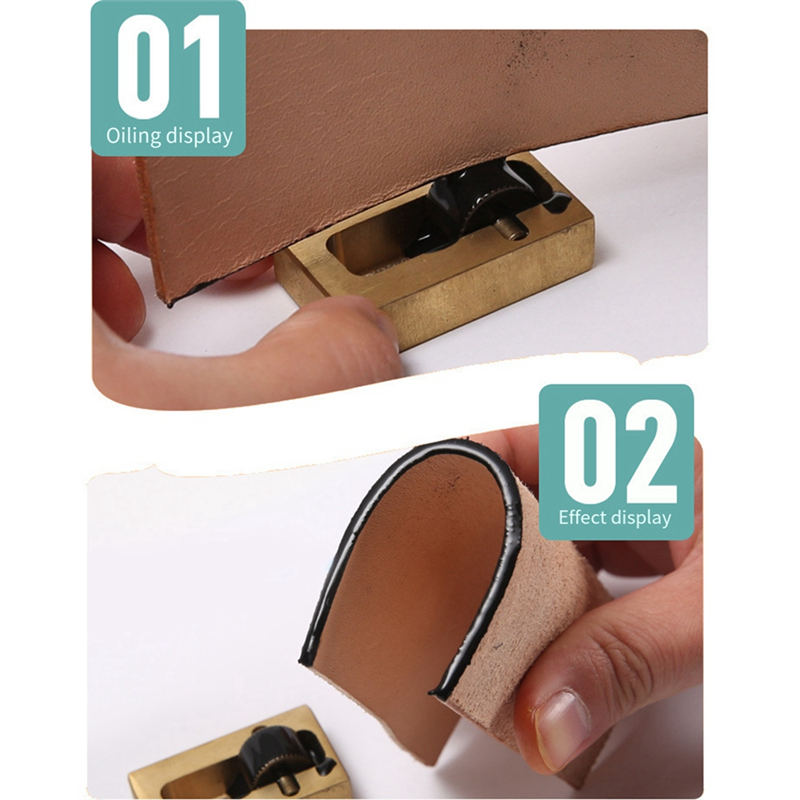 BHBD-Mini Edge Oil Box Leather - Leatherwork Roller recension och pris