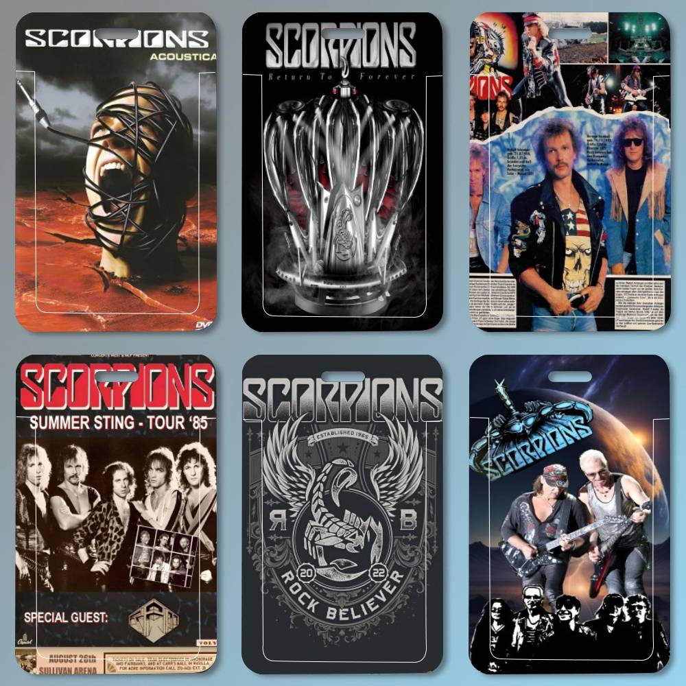 Scorpions Band Art ID Card Hol - Leatherwork Art recension och pris