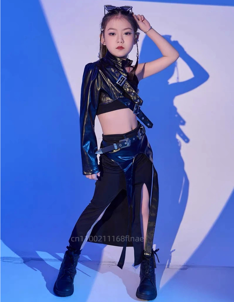 New Girls' Jazz Dance Leather  - Leather Work Overalls recension och pris