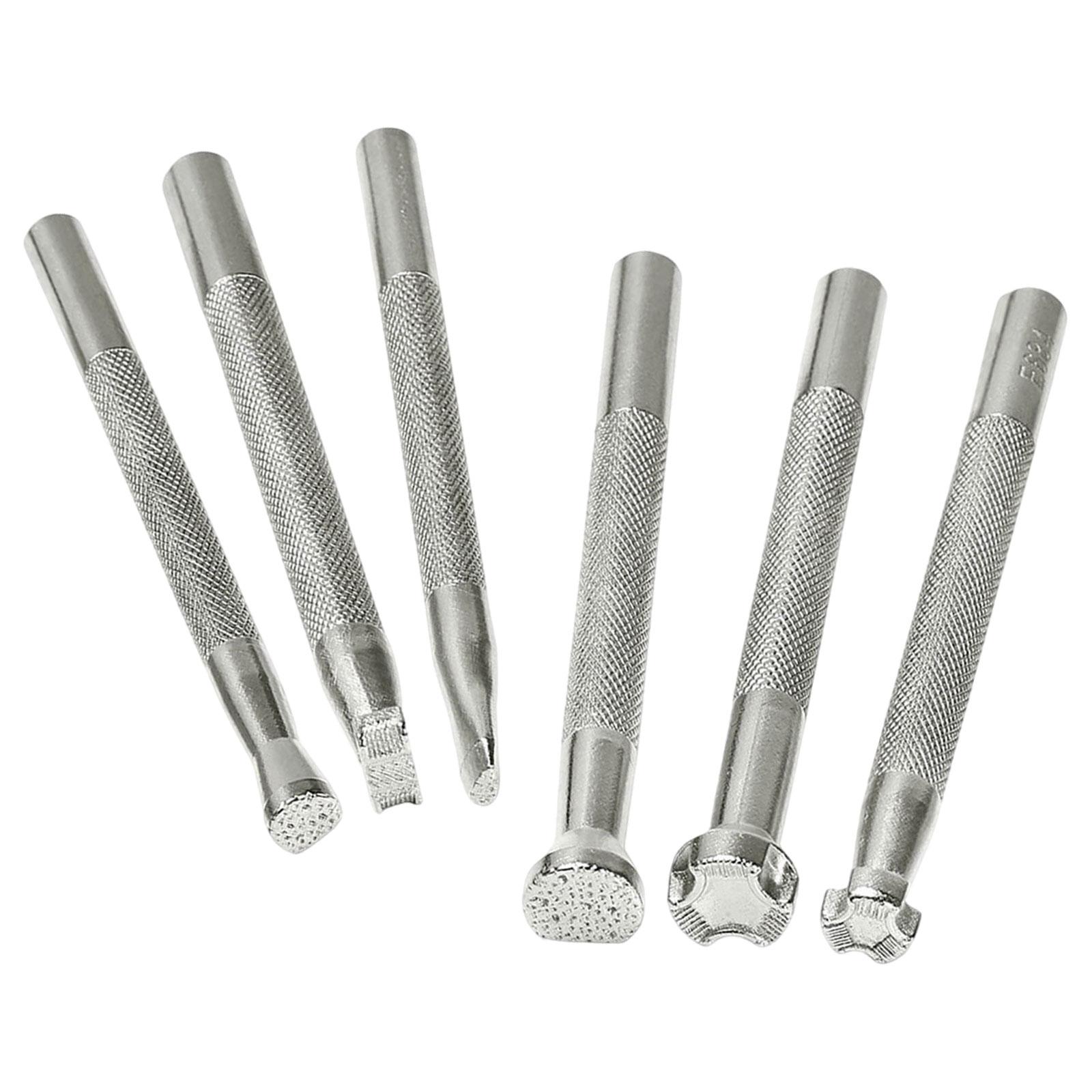 6Pcs Leather Stamping Tools Le - Leatherwork Art recension och pris