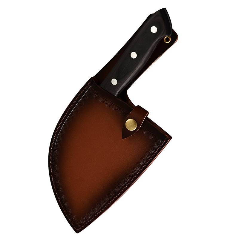 Kitchen Chef Cleaver Chopping  - Leatherwork Roller recension och pris