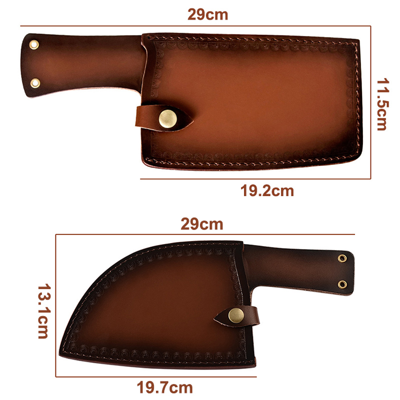 Kitchen Chef Cleaver Chopping  - Leatherwork Roller recension och pris