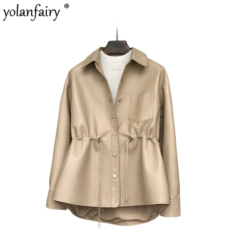 Genuine Leather Jacket Women W - Leather Work Jacket Women'S recension och pris
