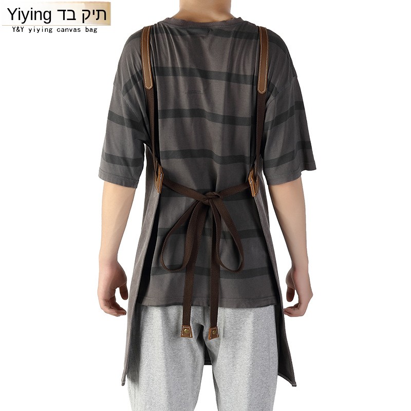 Fashionable Wax Canvas Tool Ap - Leather Work Overalls recension och pris