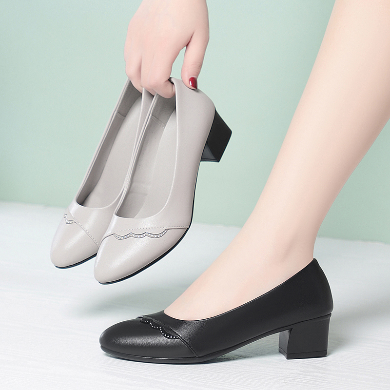AIYUQI Women's Genuine Leather - Leather Work Women Shoes recension och pris
