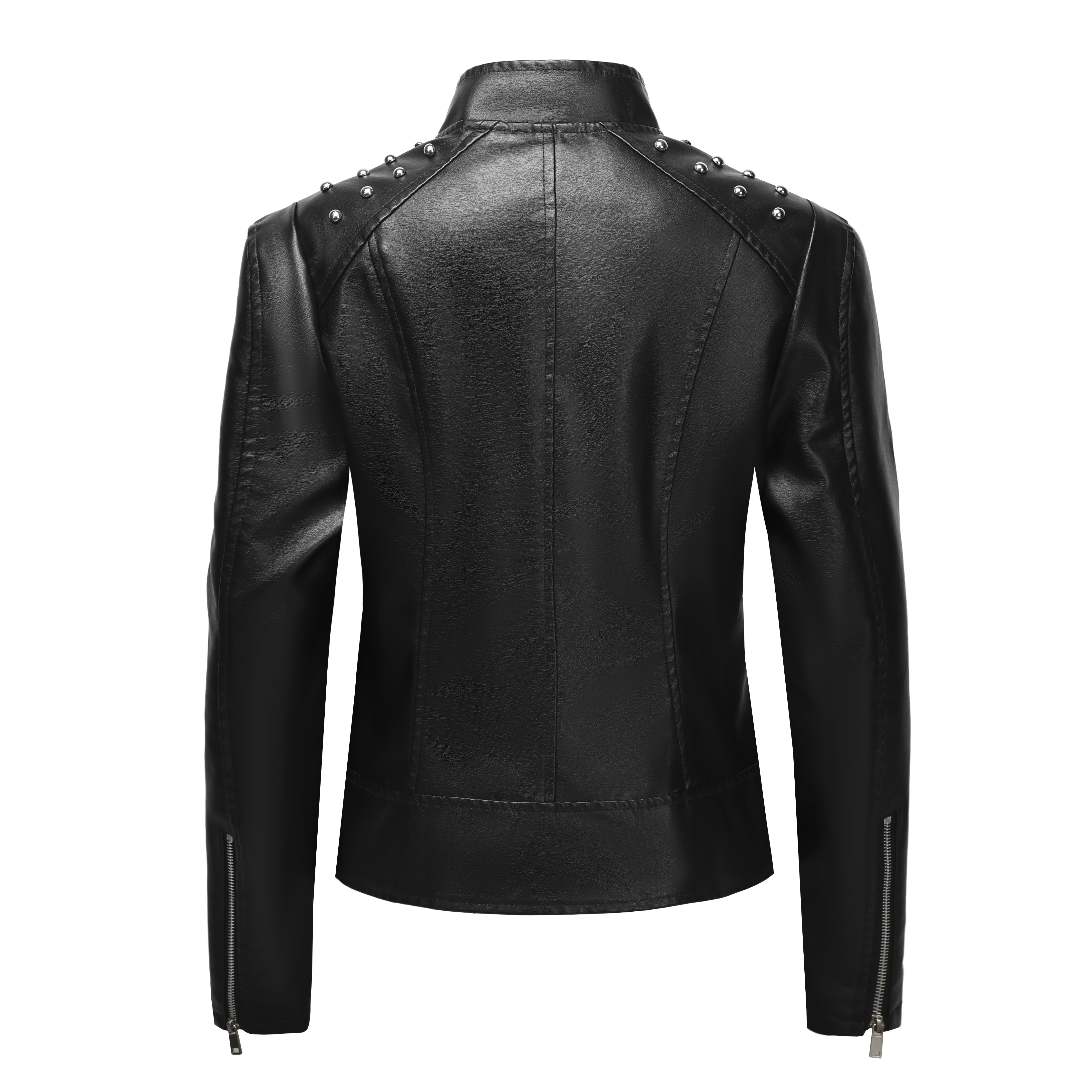 Ladies' PU LeatherJacket Zip-U - Leather Work Jacket Women'S recension och pris