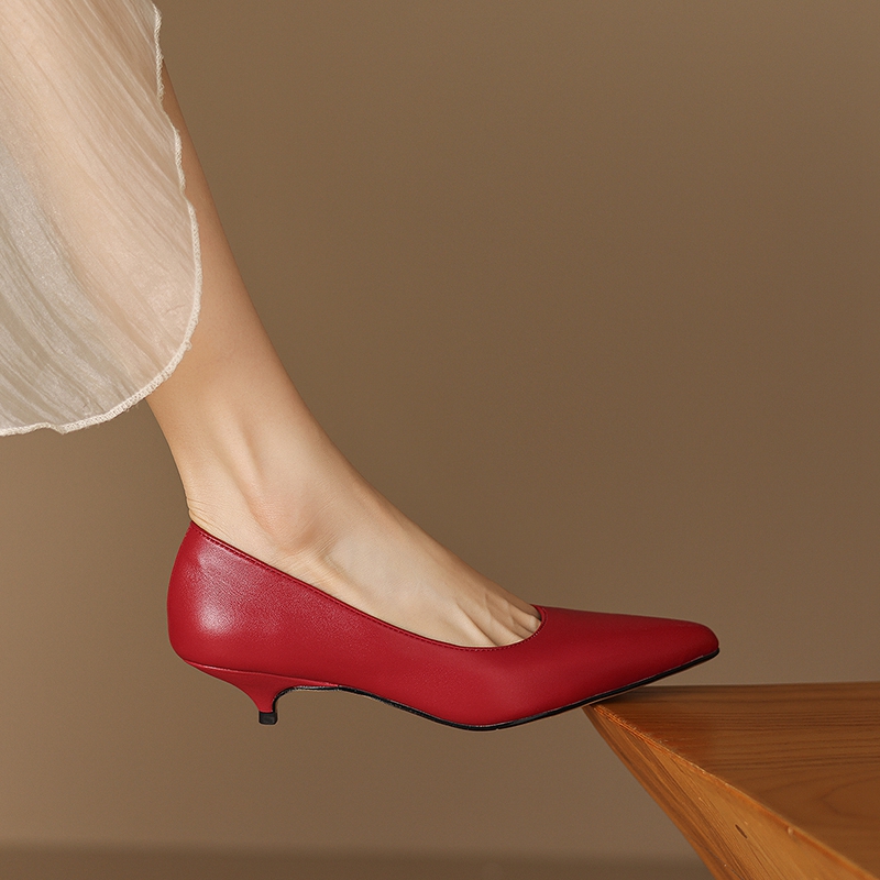 Women's new spring and autumn  - Leather Work Women Shoes recension och pris
