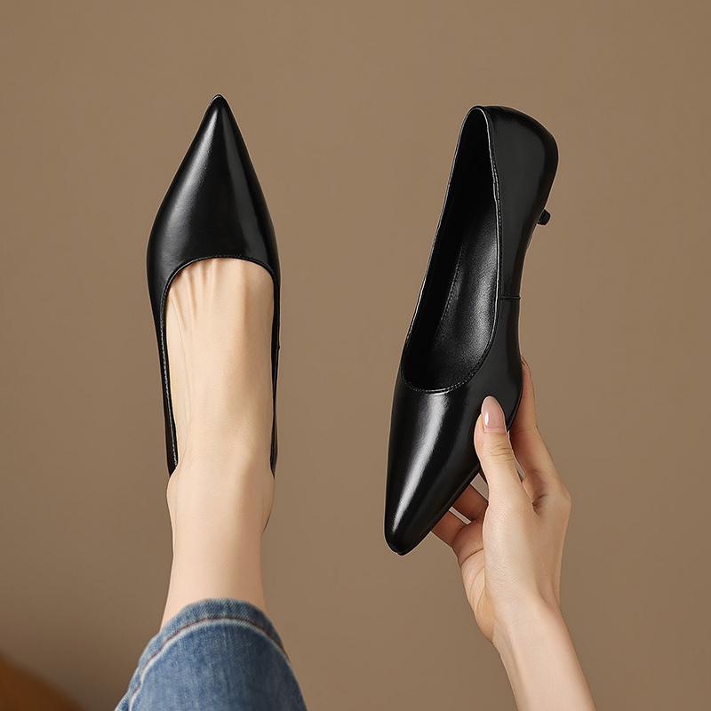 Women's new spring and autumn  - Leather Work Women Shoes recension och pris