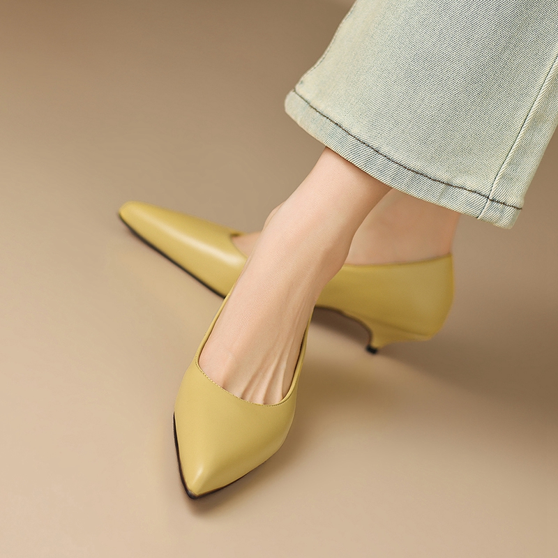 Women's new spring and autumn  - Leather Work Women Shoes recension och pris