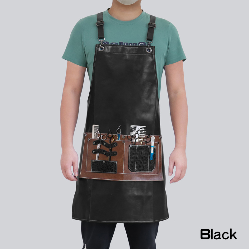 pu leather apron custom logo w - Leather Work Overalls recension och pris
