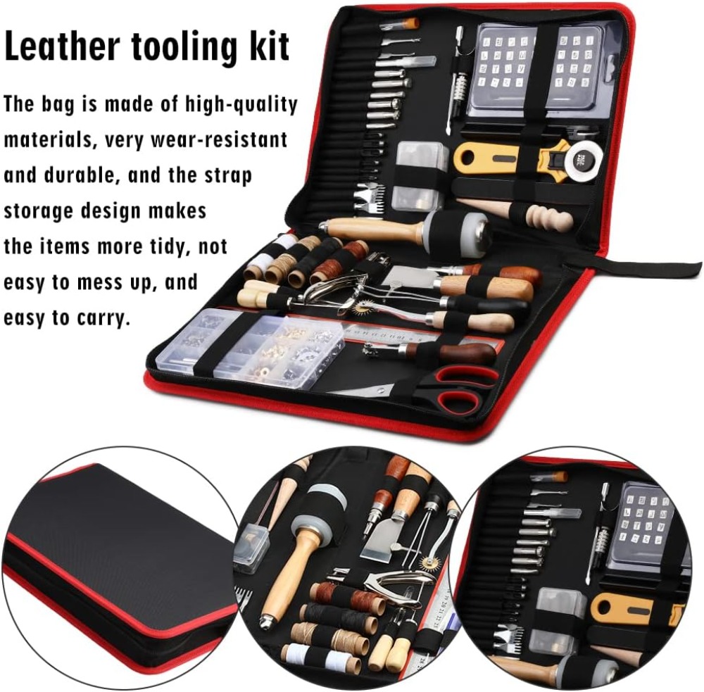 Leather Craft Kit for Beginner - Leatherwork Kits For Beginners recension och pris