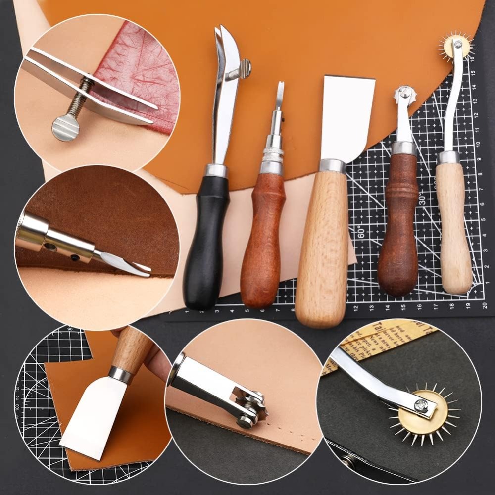 Leather Craft Kit for Beginner - Leatherwork Kits For Beginners recension och pris