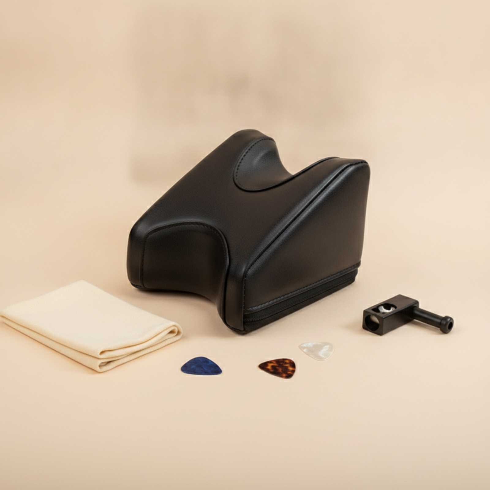 Guitar Neck Rest Padded Guitar - Leather Workbench recension och pris