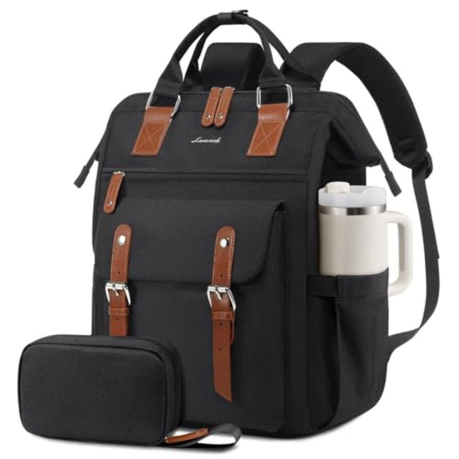 Laptop Backpack for Women, Tea - Leather Work Leather recension och pris